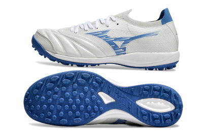 Mizuno Morelia Neo Sala M8 TF Football Shoes - Beige/Blue/White