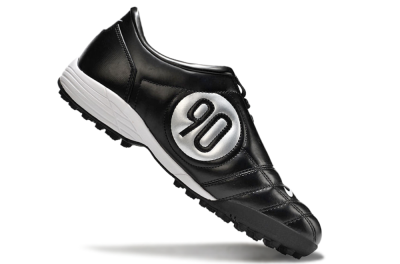 Nike Total 90 II TF Football Shoes - Black/White/Red