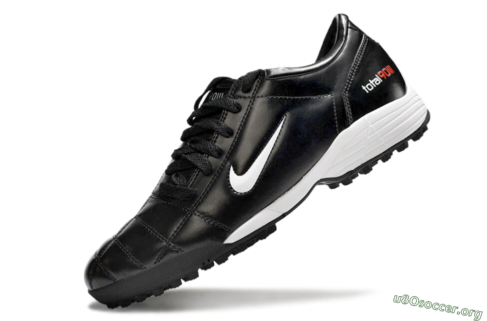 Nike Total 90 II TF Football Shoes - Black/White/Red 5