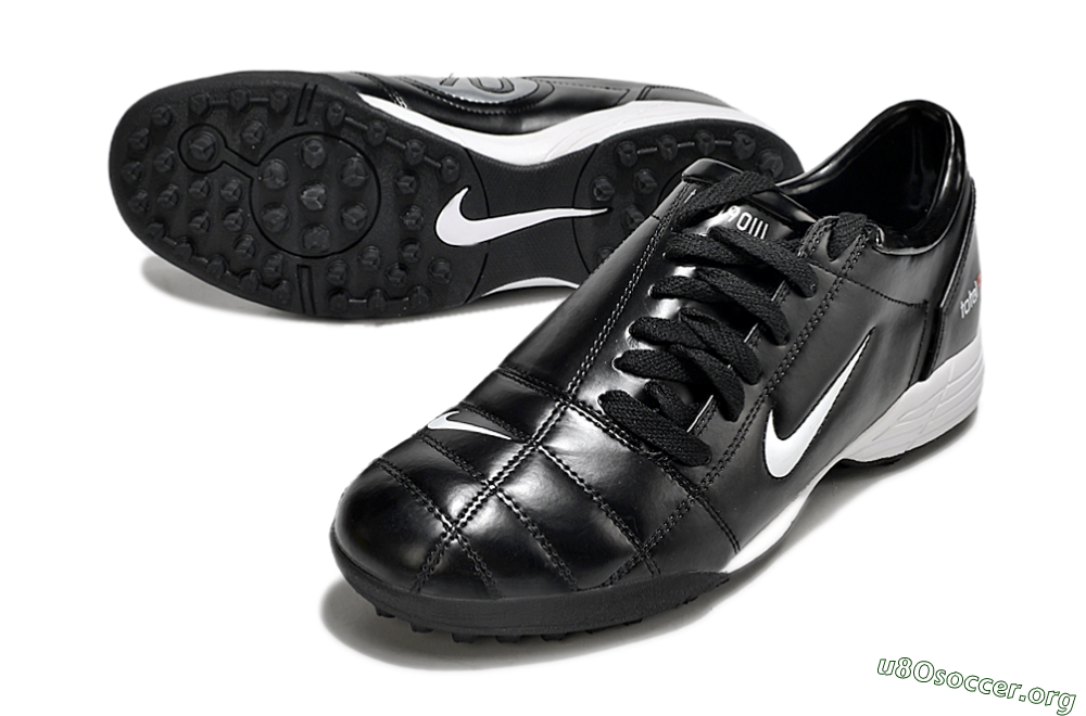 Nike Total 90 II TF Football Shoes - Black/White/Red 0