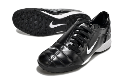 Nike Total 90 II TF Football Shoes - Black/White/Red