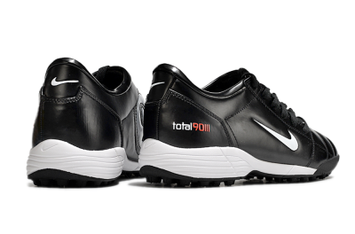 Nike Total 90 II TF Football Shoes - Black/White/Red