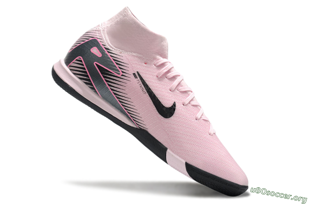 Nike Air Zoom Mercurial Superfly 10 Elite IC Football Shoes - Pink/Black 4