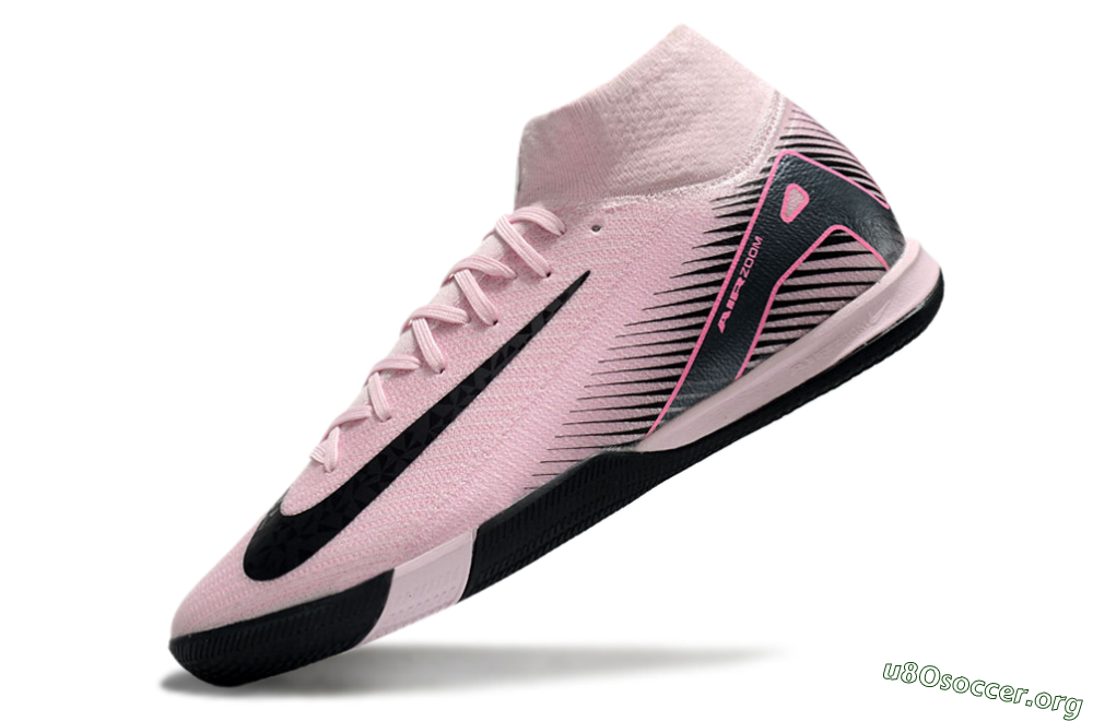 Nike Air Zoom Mercurial Superfly 10 Elite IC Football Shoes - Pink/Black 5