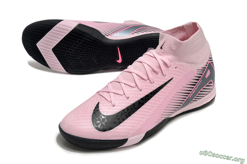 Nike Air Zoom Mercurial Superfly 10 Elite IC Football Shoes - Pink/Black 0