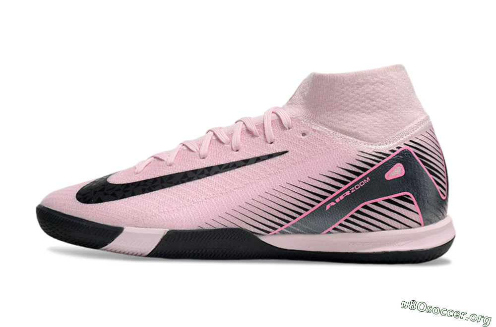 Nike Air Zoom Mercurial Superfly 10 Elite IC Football Shoes - Pink/Black 3