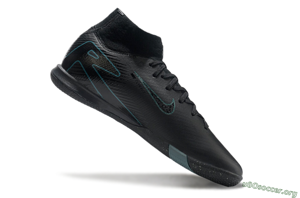 Nike Air Zoom Mercurial Superfly 10 Elite IC Football Shoes - Black/Blue 4
