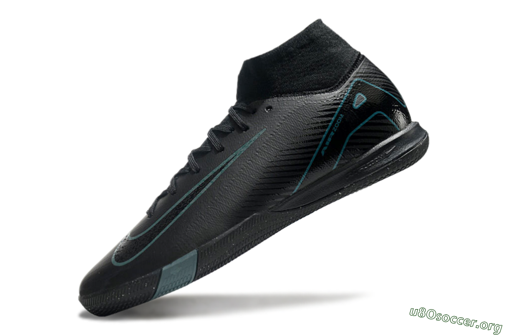 Nike Air Zoom Mercurial Superfly 10 Elite IC Football Shoes - Black/Blue 5