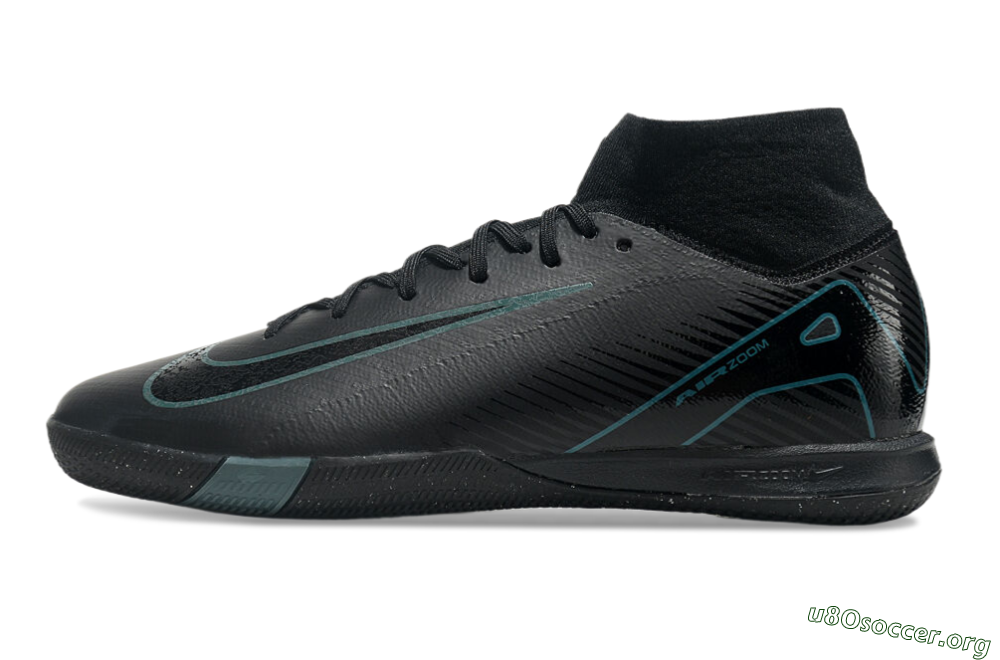 Nike Air Zoom Mercurial Superfly 10 Elite IC Football Shoes - Black/Blue 3