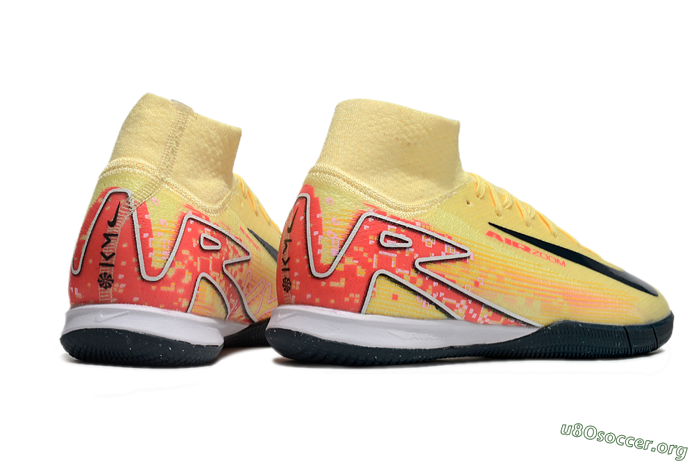 Nike Air Zoom Mercurial Superfly 10 Elite IC Football Shoes - Yellow/Black/Red 6