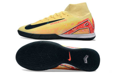 Nike Air Zoom Mercurial Superfly 10 Elite IC Football Shoes - Yellow/Black/Red