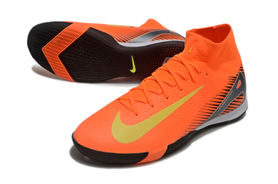 Nike Air Zoom Mercurial Superfly 10 Elite IC Football Shoes - Red/Yellow/Black