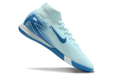 Nike Air Zoom Mercurial Superfly 10 Elite IC Football Shoes - Jade/Blue/White