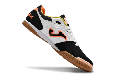 Joma Top Flex IC Football Shoes - White/Black/Orange
