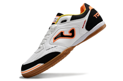 Joma Top Flex IC Football Shoes - White/Black/Orange