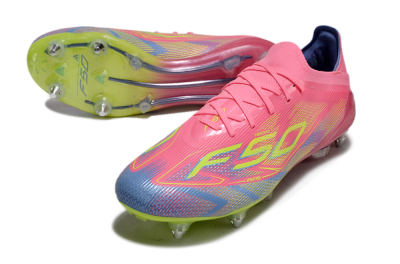 Adidas F50 Elite SG Football Boots - Red/Yellow/Blue