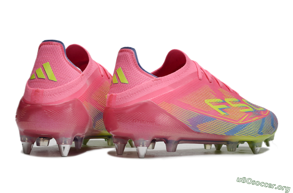 Adidas F50 Elite SG Football Boots - Red/Yellow/Blue 6