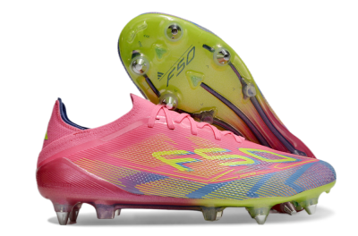 Adidas F50 Elite SG Football Boots - Red/Yellow/Blue