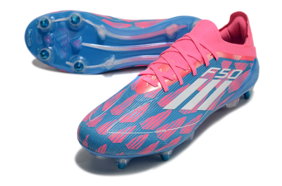 Adidas F50 Elite SG Football Boots - Blue/Pink/White