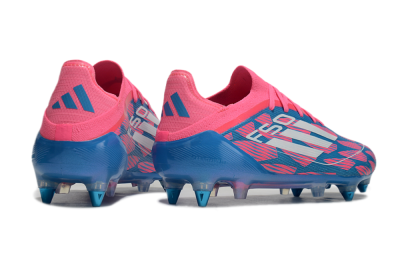 Adidas F50 Elite SG Football Boots - Blue/Pink/White