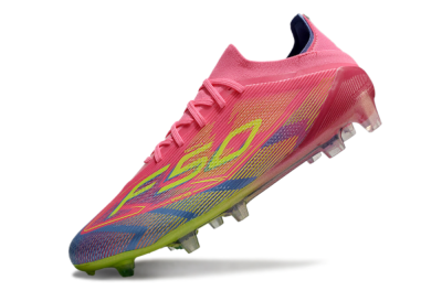 Adidas F50 Elite FG Football Boots - Red/Yellow/Blue