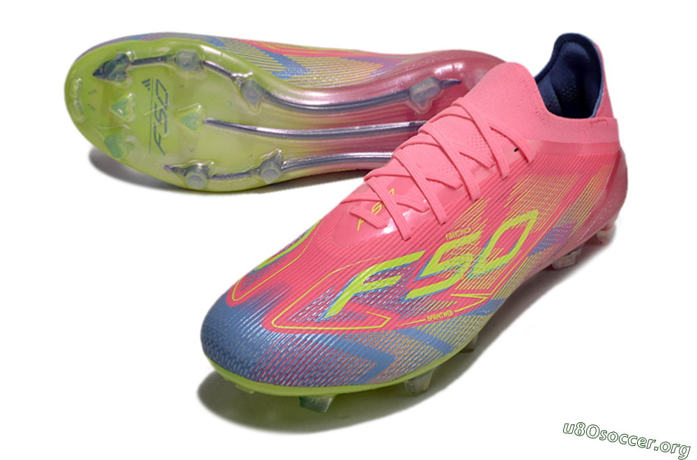 Adidas F50 Elite FG Football Boots - Red/Yellow/Blue 0