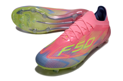 Adidas F50 Elite FG Football Boots - Red/Yellow/Blue