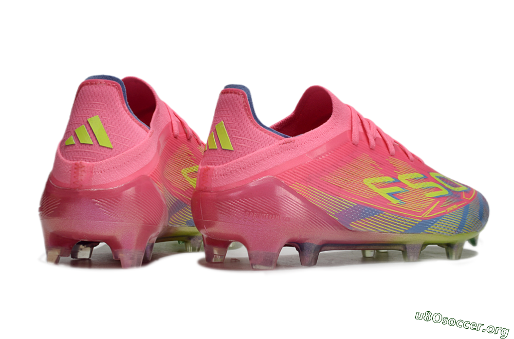 Adidas F50 Elite FG Football Boots - Red/Yellow/Blue 6