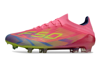 Adidas F50 Elite FG Football Boots - Red/Yellow/Blue