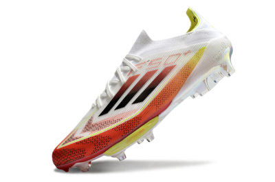 Adidas F50+ Lightstrike Elite FG Football Boots - Red/White/Yellow