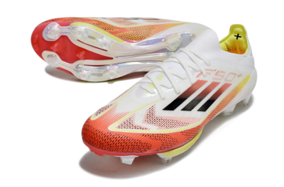 Adidas F50+ Lightstrike Elite FG Football Boots - Red/White/Yellow