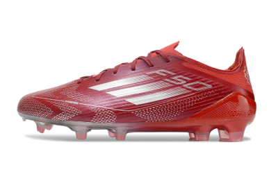 Adidas F50 Elite FG Football Boots - Red/Silver/White