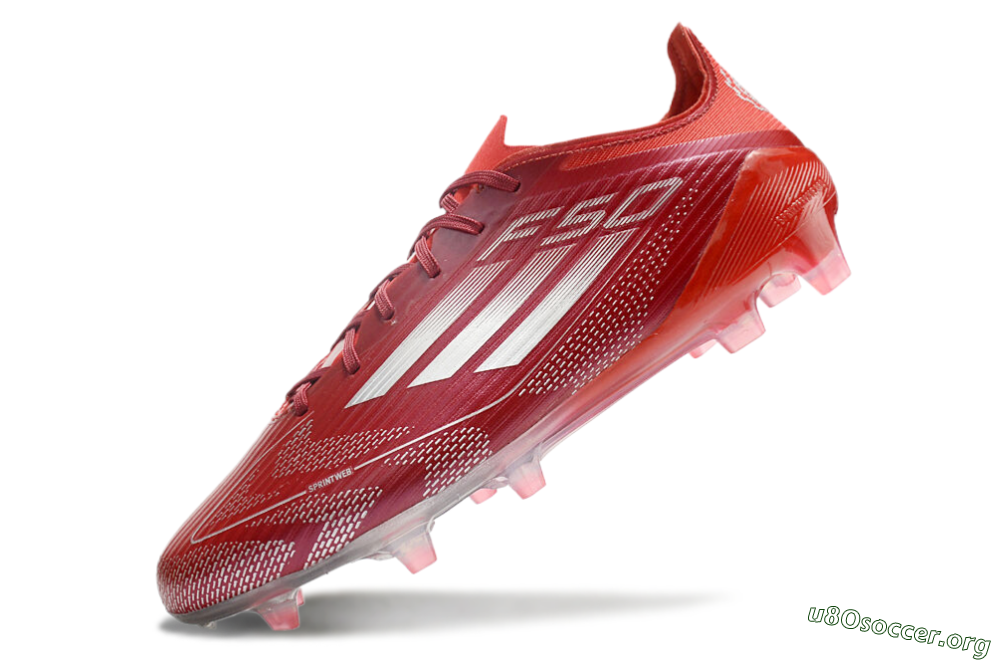 Adidas F50 Elite FG Football Boots - Red/Silver/White 5