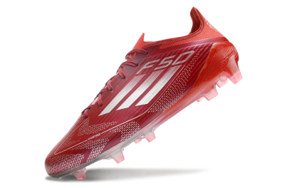 Adidas F50 Elite FG Football Boots - Red/Silver/White