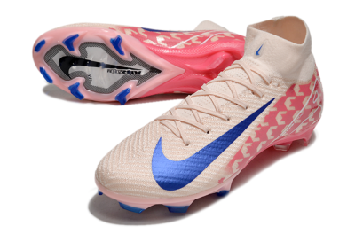 Nike Air Zoom Mercurial Superfly 10 Elite FG Football Boots - Pink/Blue/Red