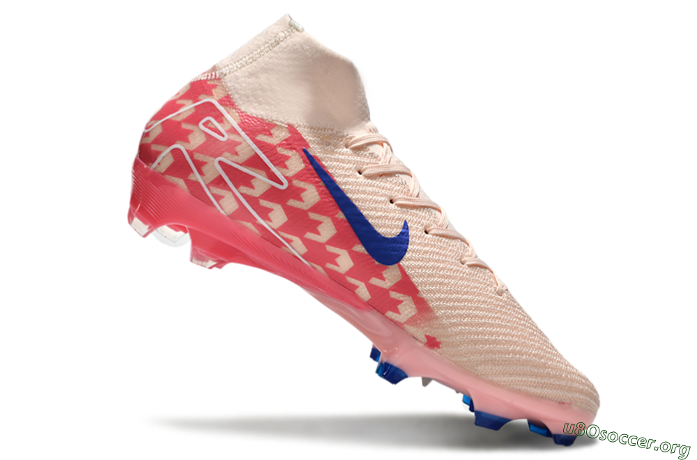 Nike Air Zoom Mercurial Superfly 10 Elite FG Football Boots - Pink/Blue/Red 4