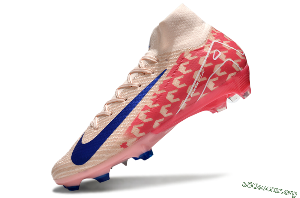 Nike Air Zoom Mercurial Superfly 10 Elite FG Football Boots - Pink/Blue/Red 5