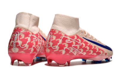 Nike Air Zoom Mercurial Superfly 10 Elite FG Football Boots - Pink/Blue/Red