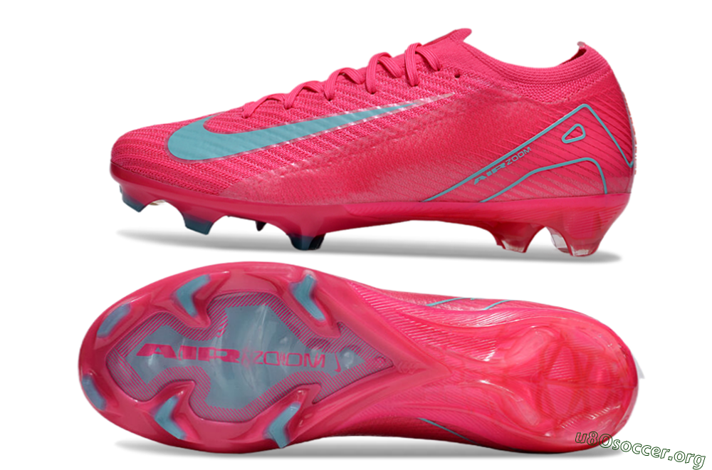Nike Air Zoom Mercurial Vapor 16 Elite FG Football Boots - Red/Jade/White 1