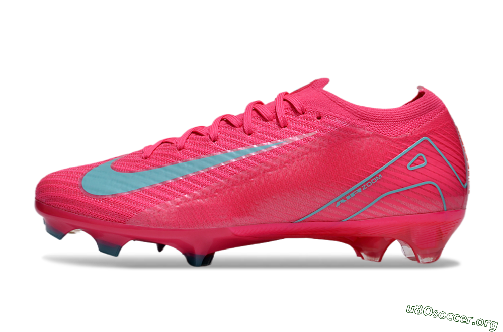 Nike Air Zoom Mercurial Vapor 16 Elite FG Football Boots - Red/Jade/White 3