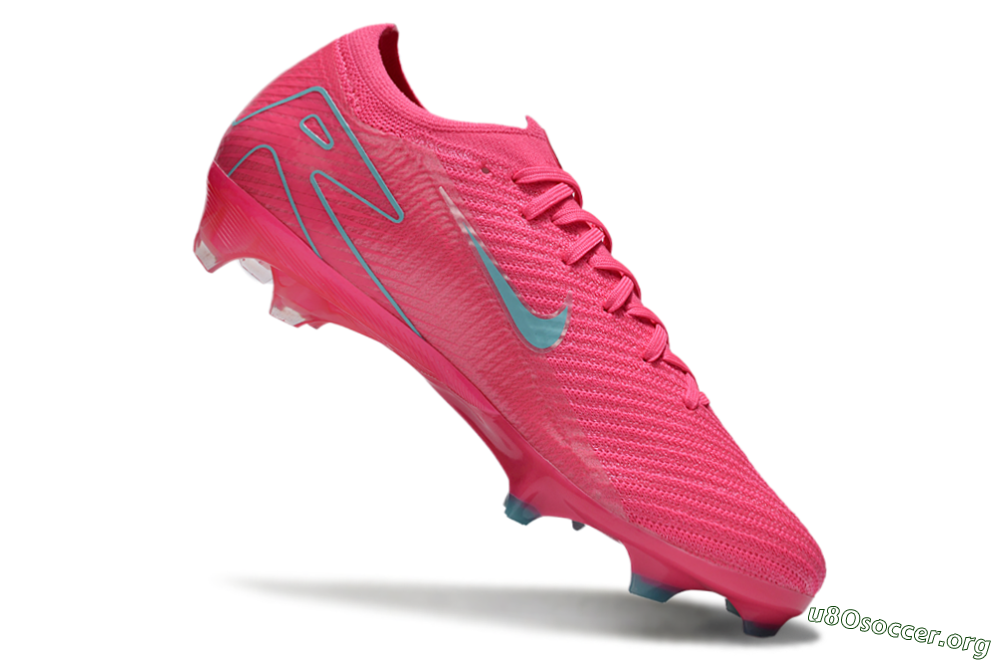 Nike Air Zoom Mercurial Vapor 16 Elite FG Football Boots - Red/Jade/White 4