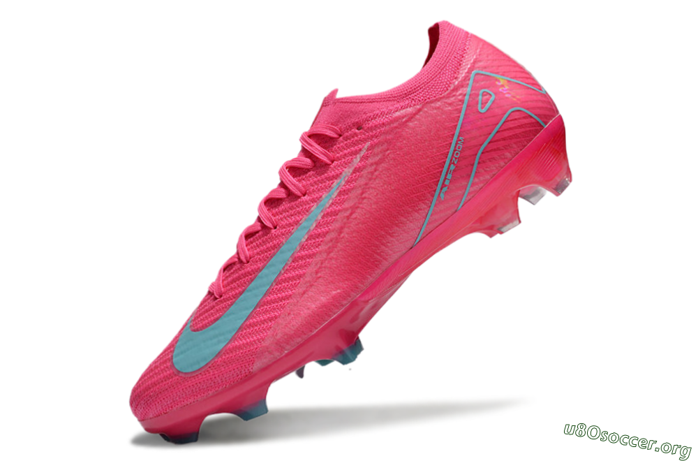Nike Air Zoom Mercurial Vapor 16 Elite FG Football Boots - Red/Jade/White 5