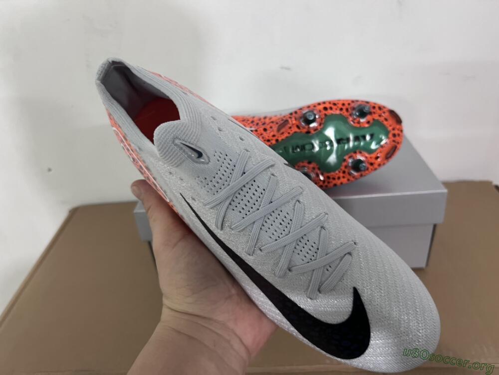 Nike Air Zoom Mercurial Vapor 16 Elite SG Football Boots - Grey/Black/Leopard