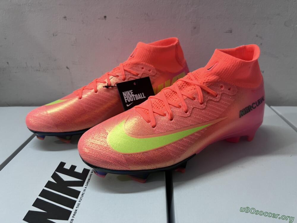 Nike Air Zoom Mercurial Superfly 10 Elite FG Football Boots - Orange/Yellow/Black