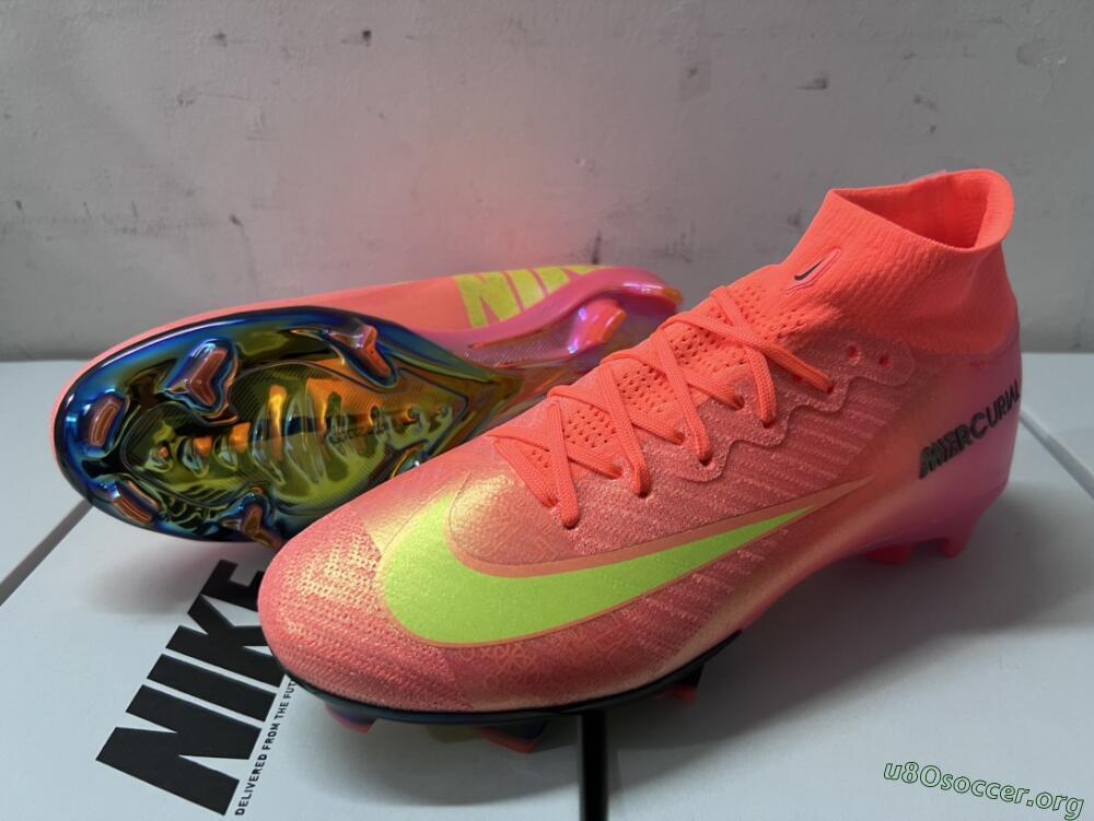 Nike Air Zoom Mercurial Superfly 10 Elite FG Football Boots - Orange/Yellow/Black