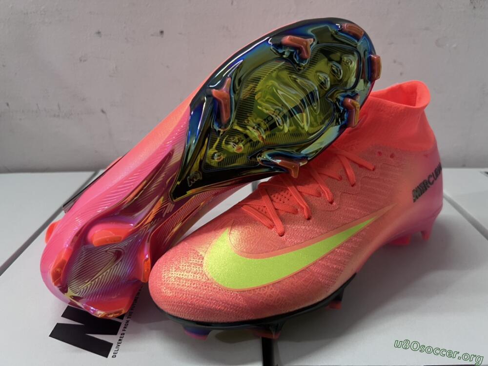 Nike Air Zoom Mercurial Superfly 10 Elite FG Football Boots - Orange/Yellow/Black