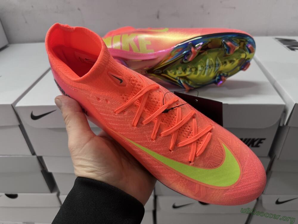 Nike Air Zoom Mercurial Superfly 10 Elite FG Football Boots - Orange/Yellow/Black