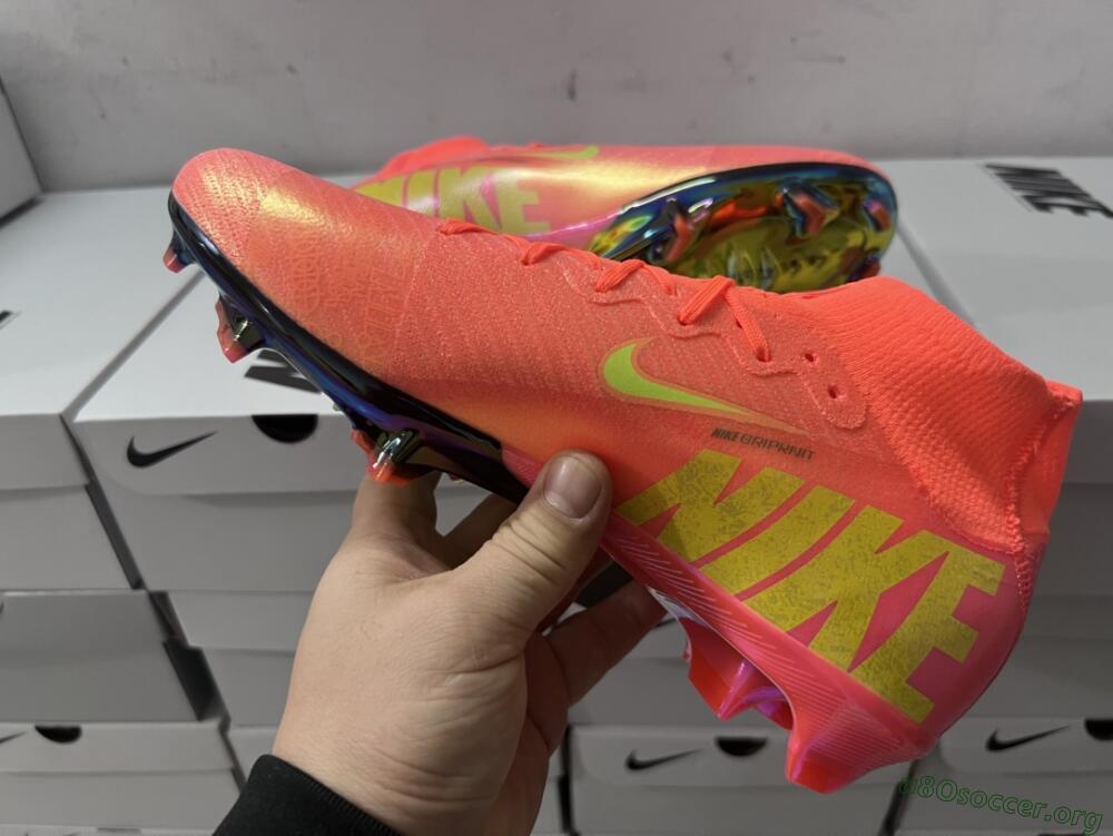Nike Air Zoom Mercurial Superfly 10 Elite FG Football Boots - Orange/Yellow/Black