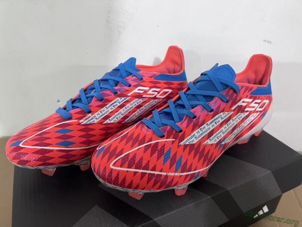 Adidas F50 Elite FG Football Boots - Red/White/Blue