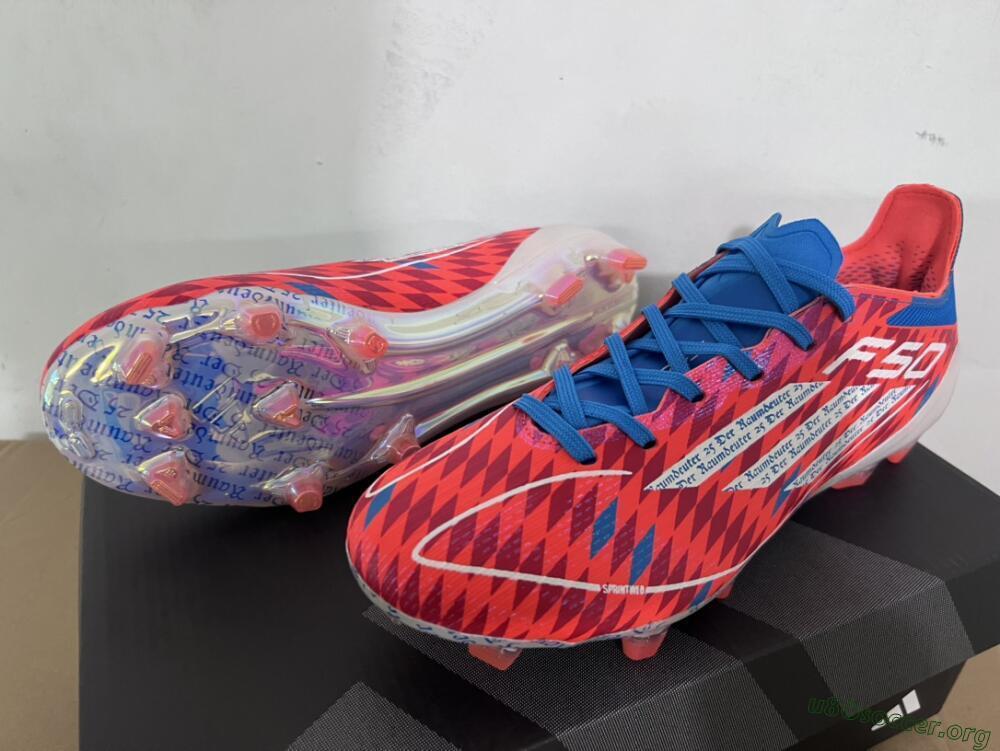 Adidas F50 Elite FG Football Boots - Red/White/Blue